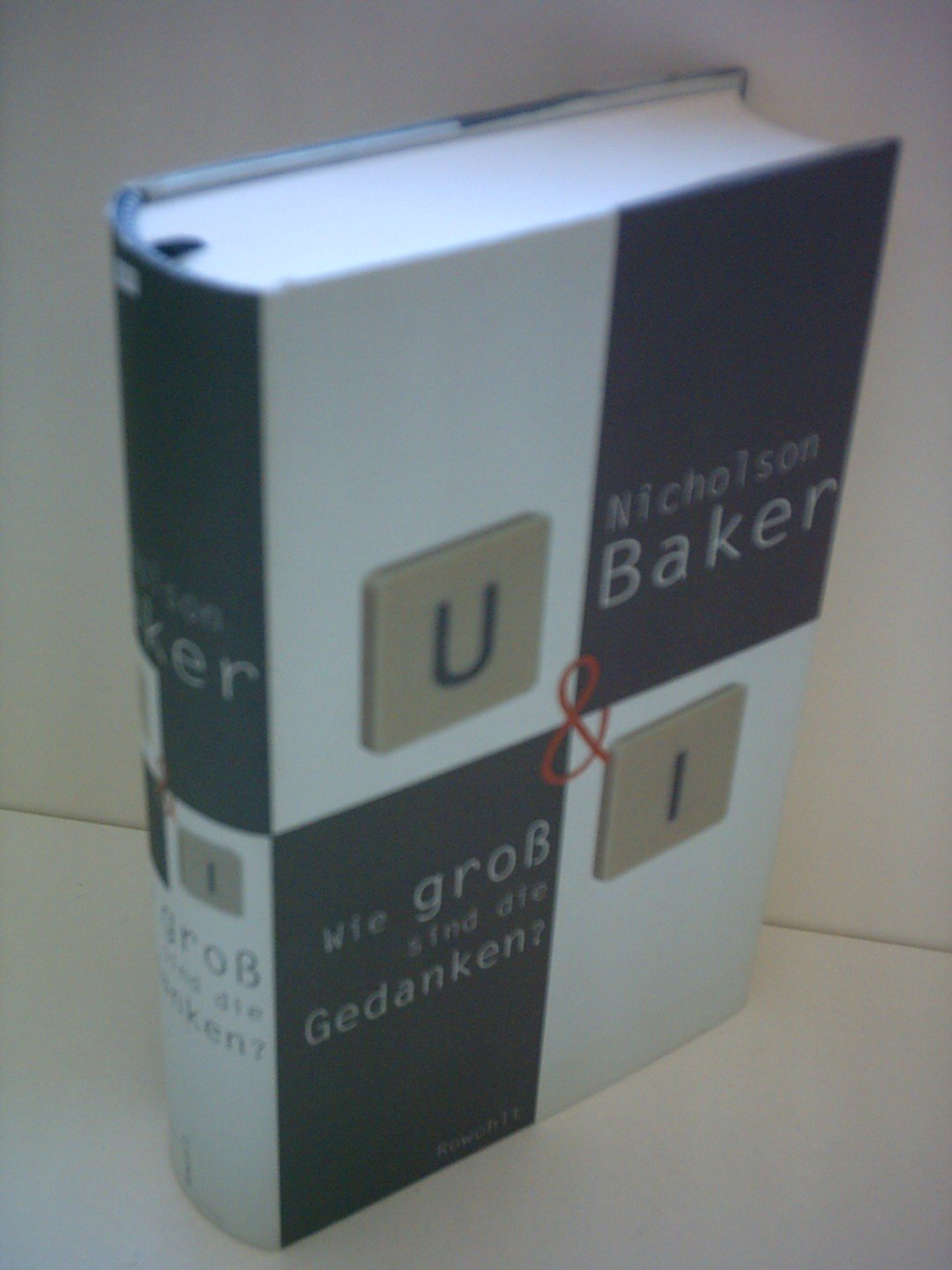 U & I. Wie gross sind die Gedanken Contemporary literature