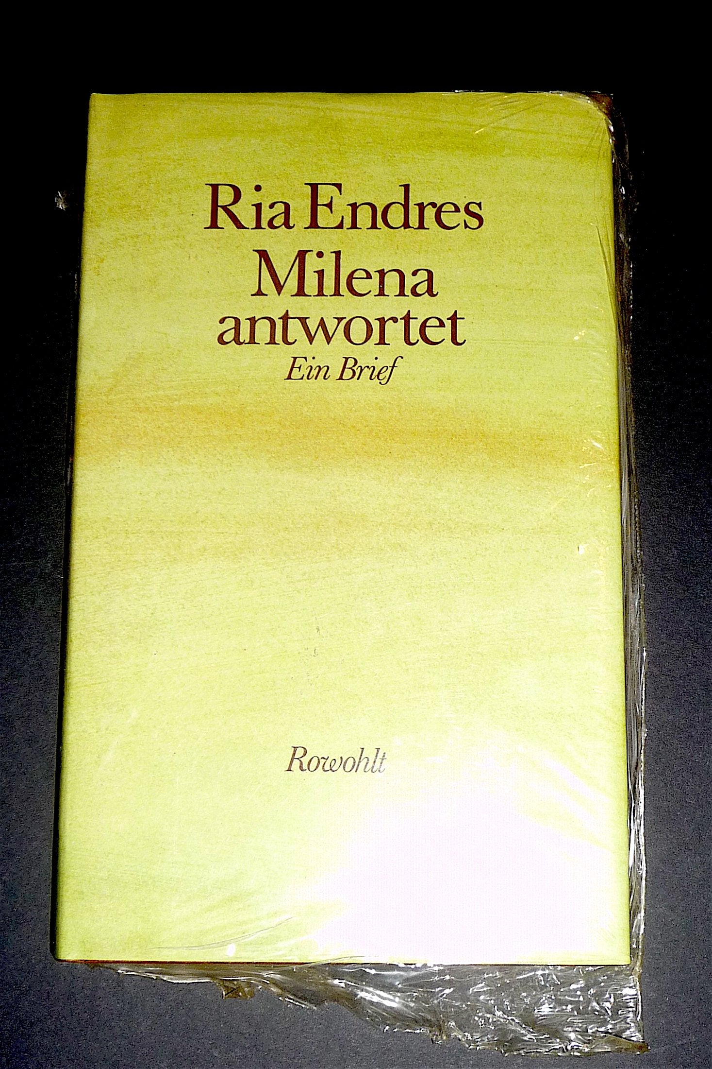 Milena antwortet: Ein Brief Books