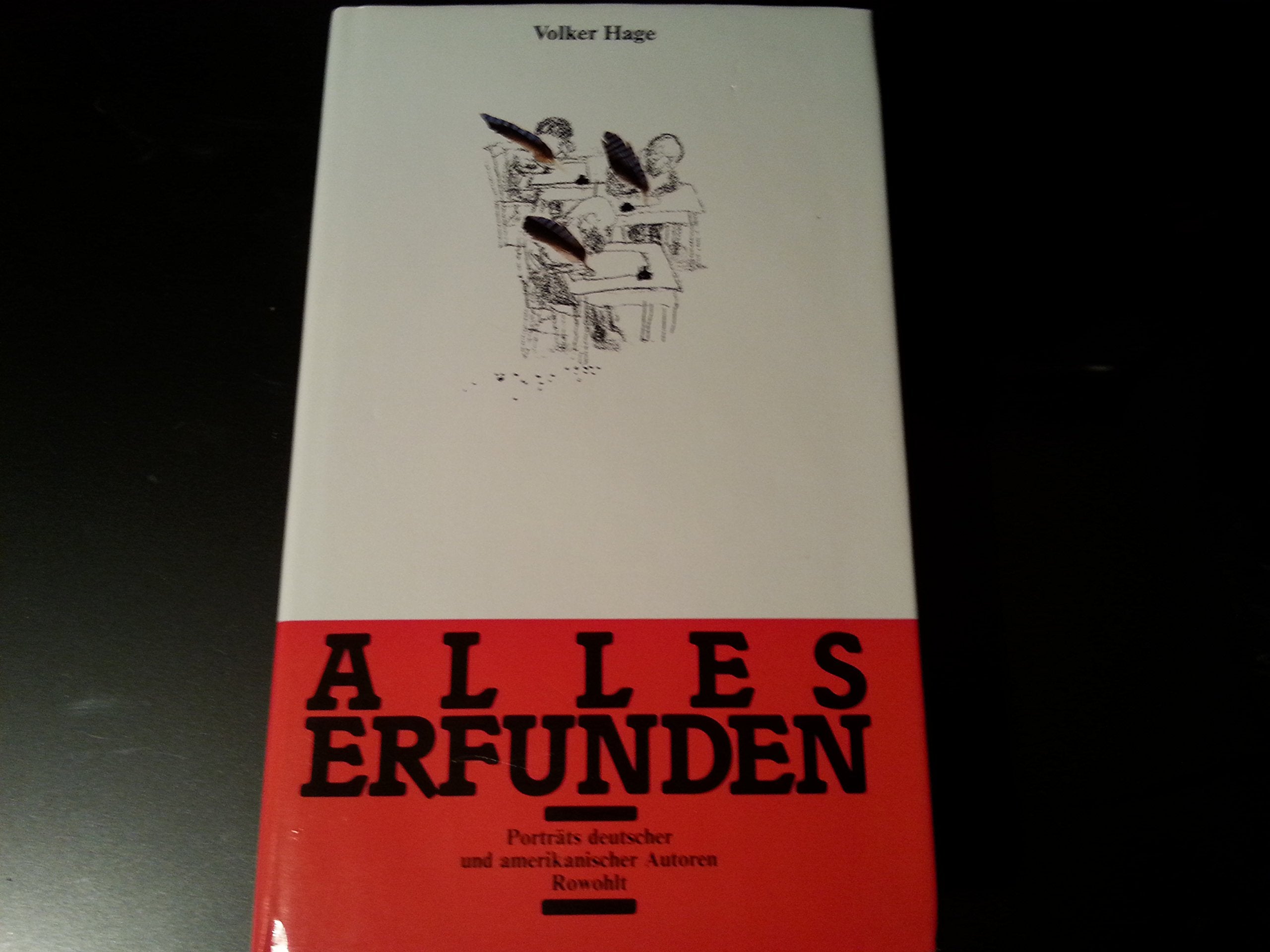 Alles erfunden: Porträts deutscher und amerikanischer Autoren Books