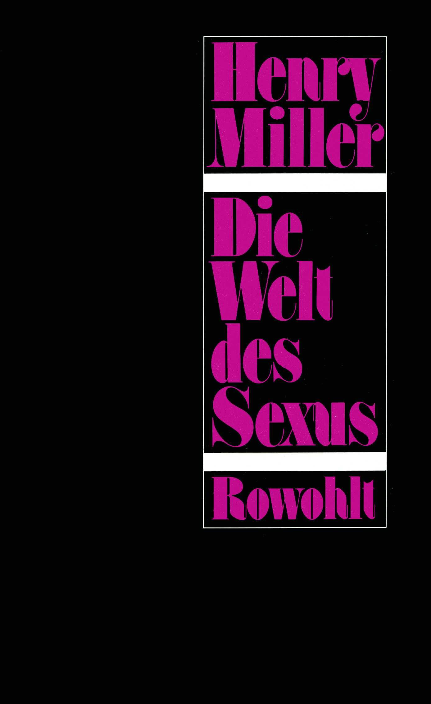 Die Welt des Sexus Contemporary literature