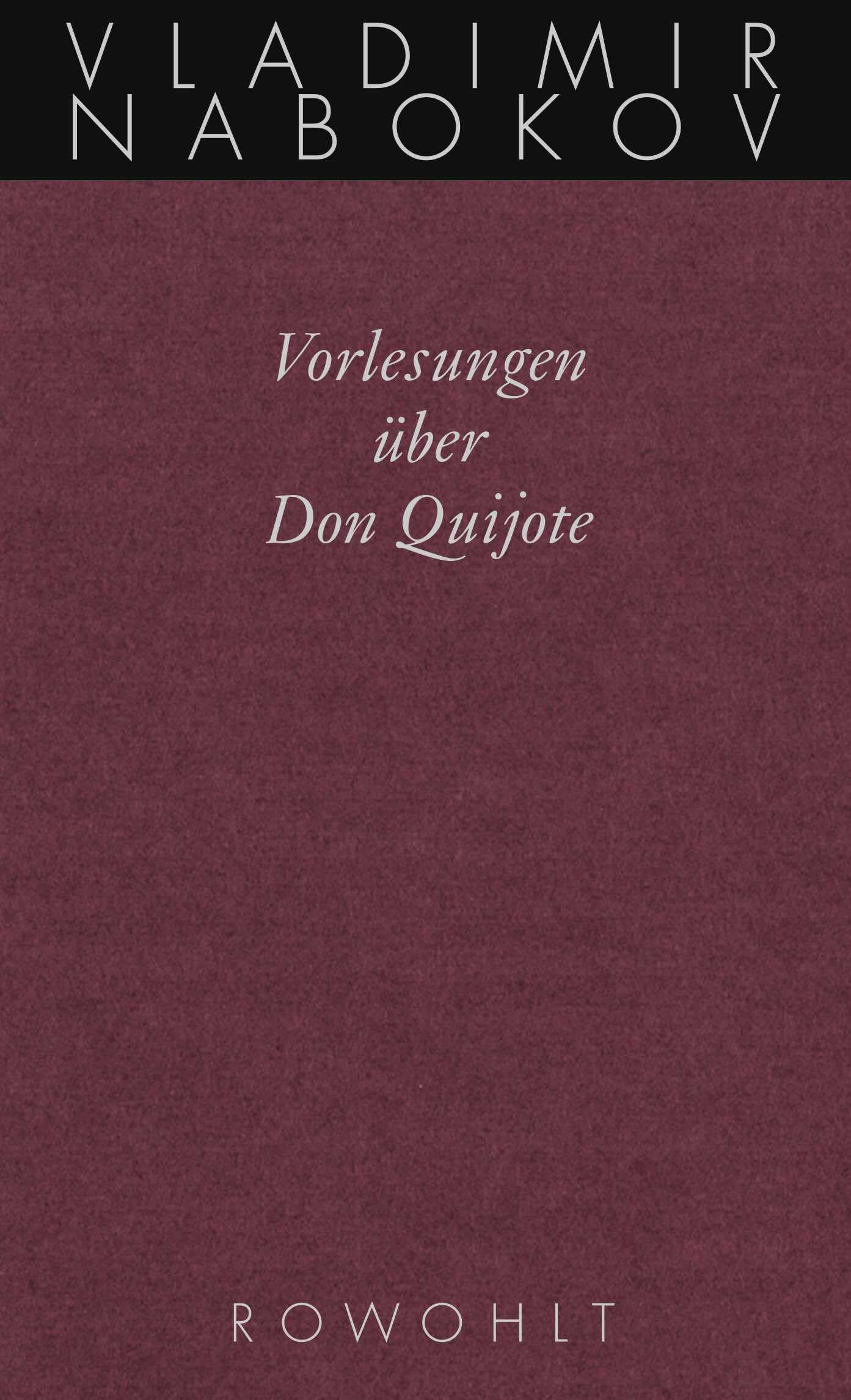 Vorlesungen über Don Quijote: Gesammelte Werke Bd. 19 (Nabokov: Gesammelte Werke, Band 19) Essays & Short Stories