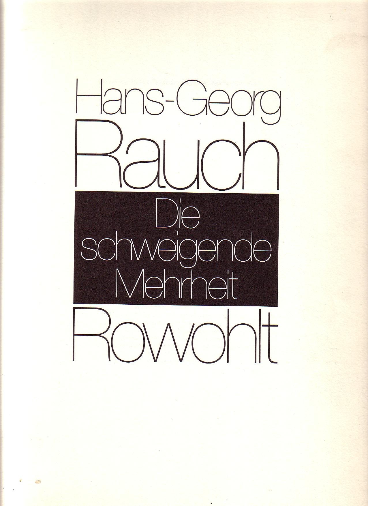 Die schweigende Mehrheit Film, Art & Culture