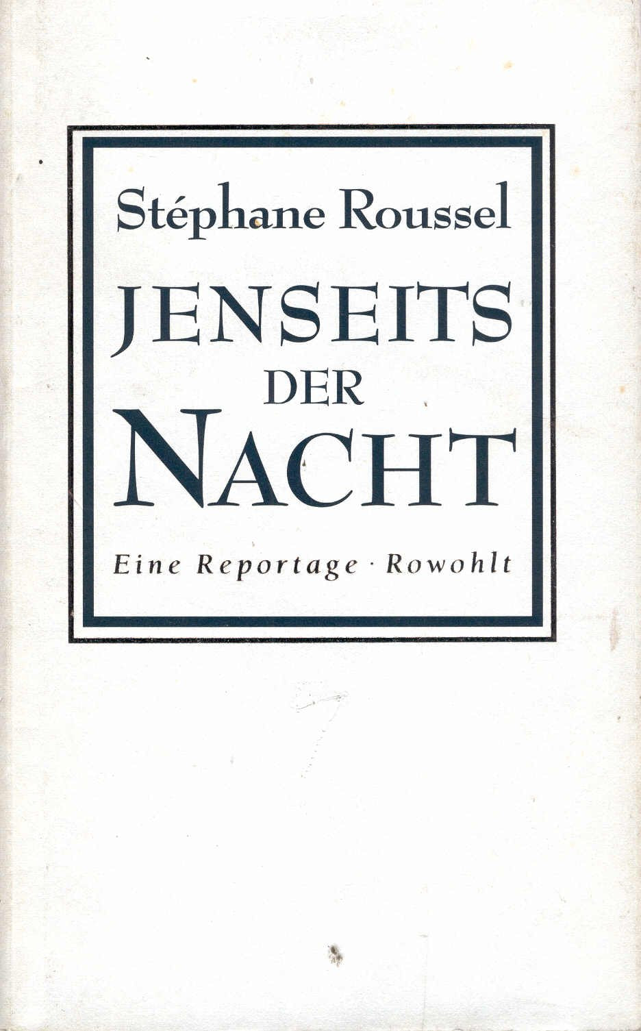 Product Image: Jenseits der Nacht: Eine Reportage