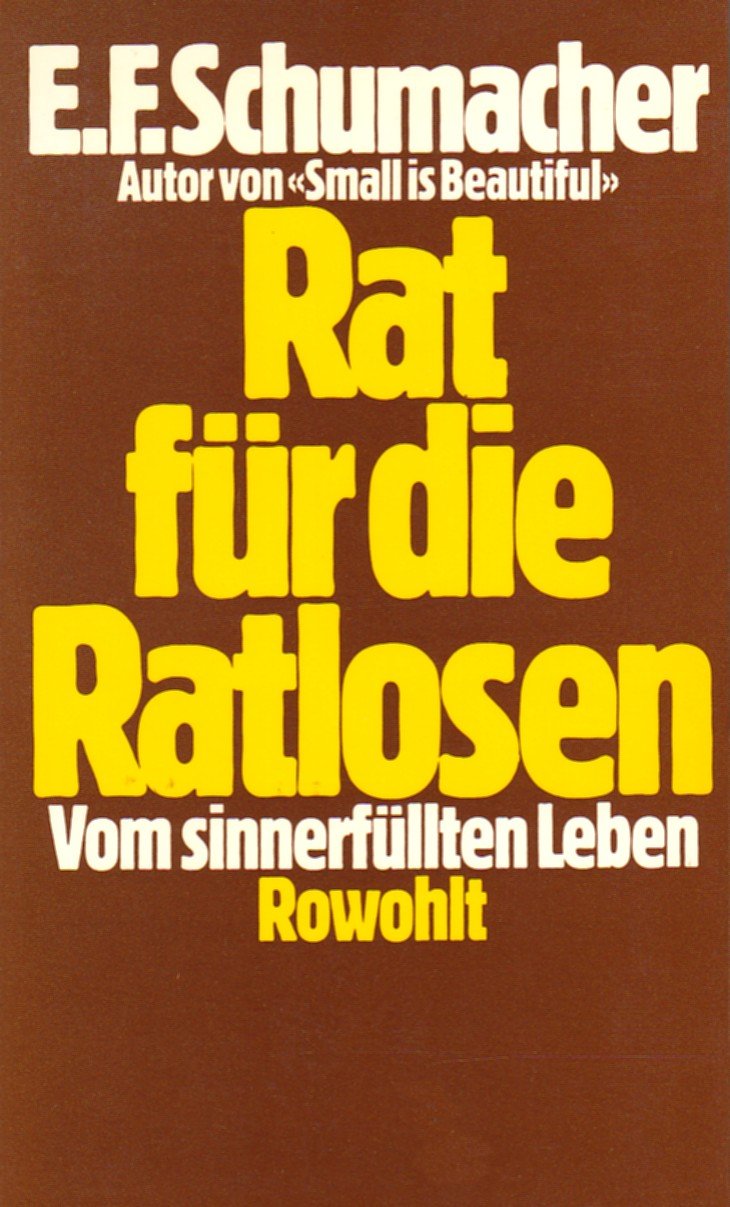 Rat für die Ratlosen.: Vom sinnerfüllten Leben. Social Sciences