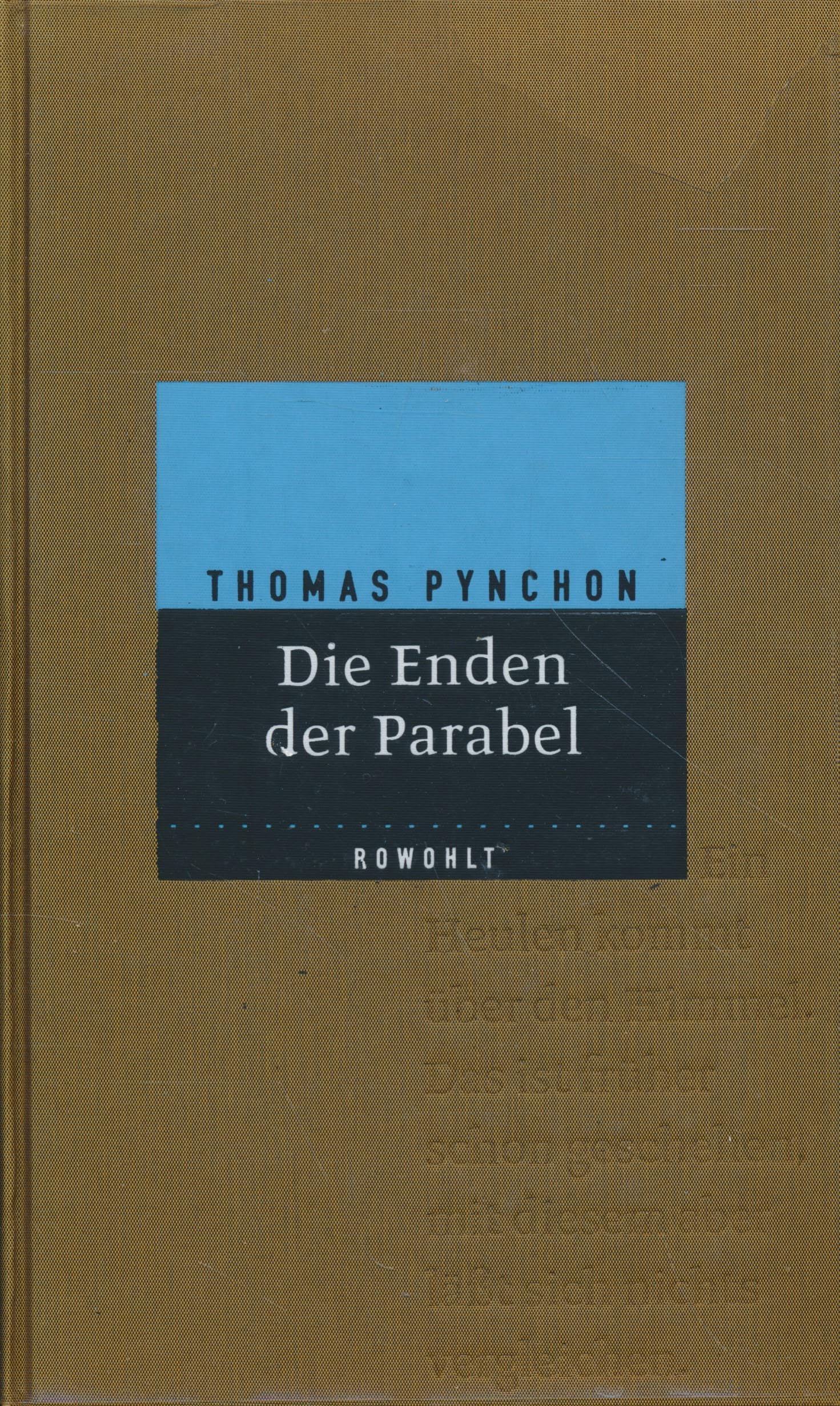 Die Enden der Parabel Contemporary literature Books