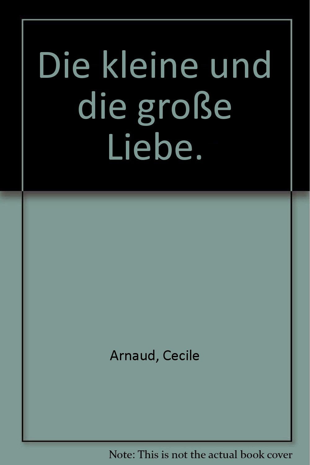 Die kleine und die große Liebe. Books