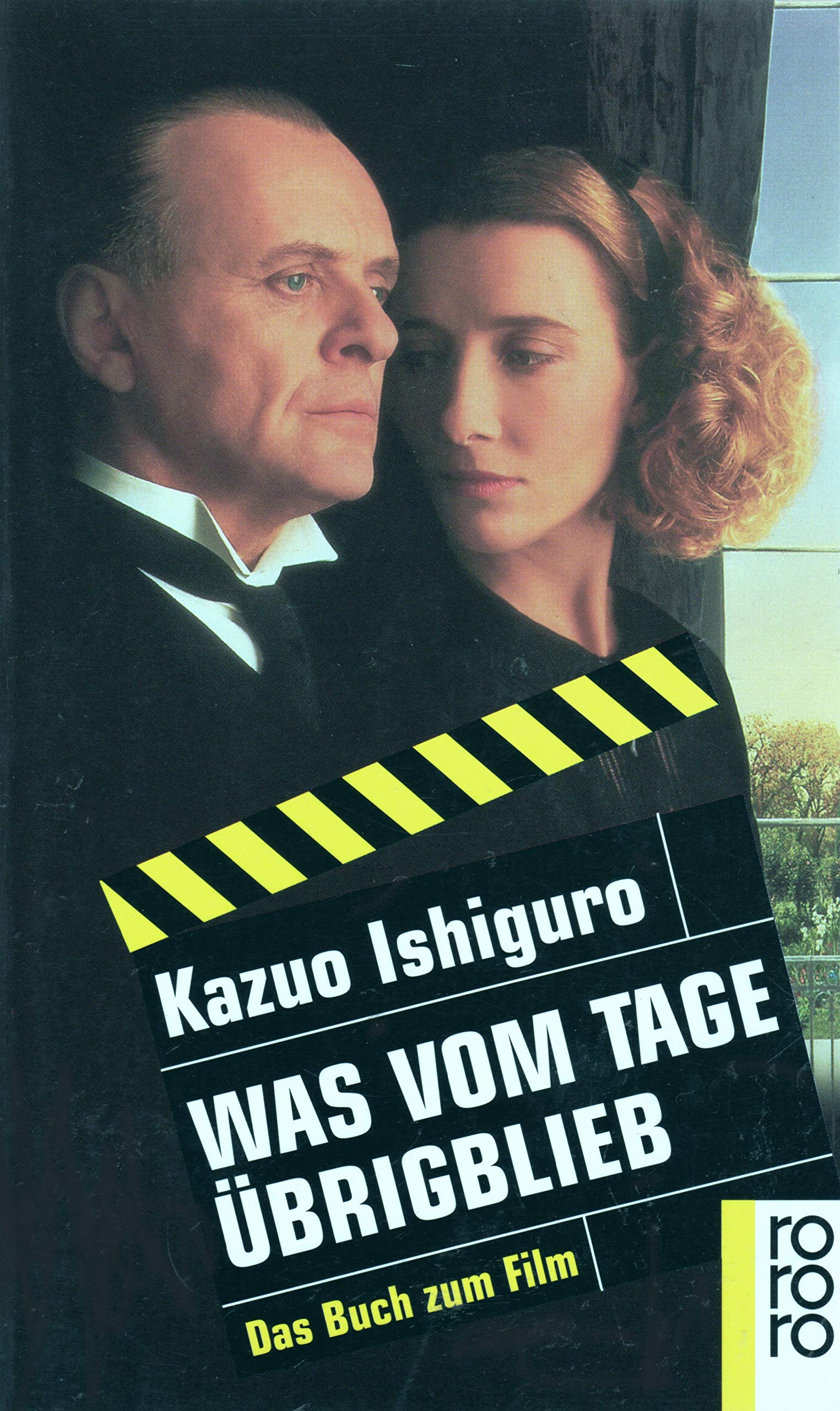 Was vom Tage übrigblieb. Roman Contemporary literature