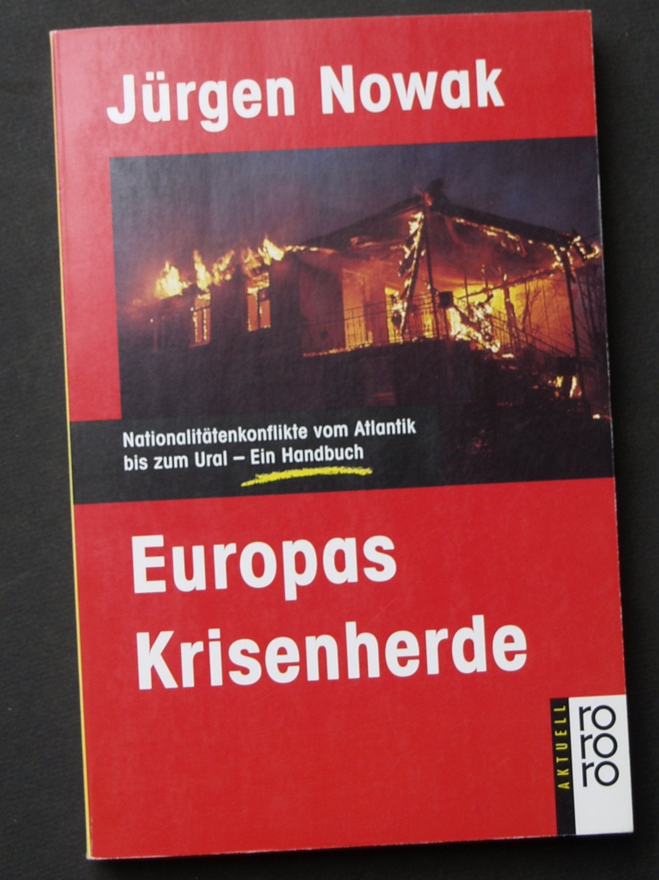 Europas Krisenherde: Nationalitätenkonflikte vom Atlantik bis zum Ural: Ein Handbuch Politics & History