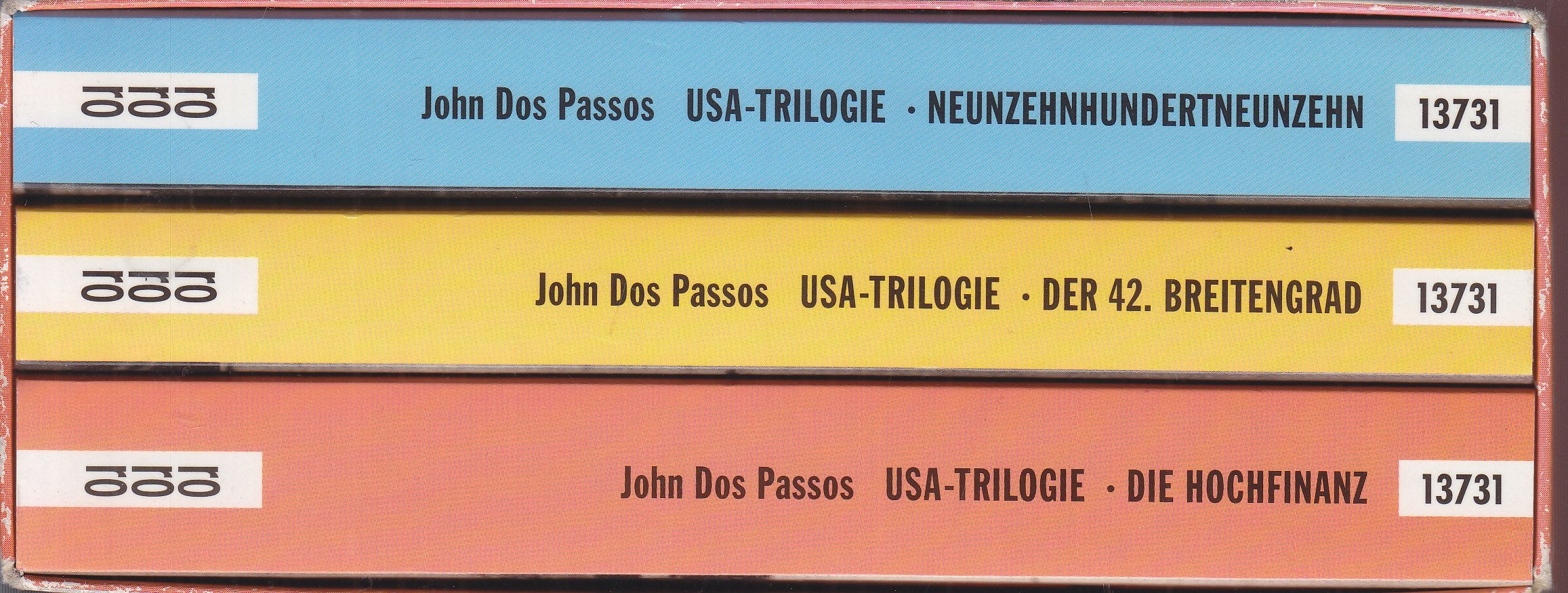 USA-Trilogie, 3 Bände: Der 42. Breitengrad / Neunzehnhundertneunzehn / Die Hochfinanz Classics