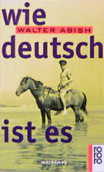Wie deutsch ist es: Roman (rororo / Rowohlts Rotations Romane) - Abish, Walter book