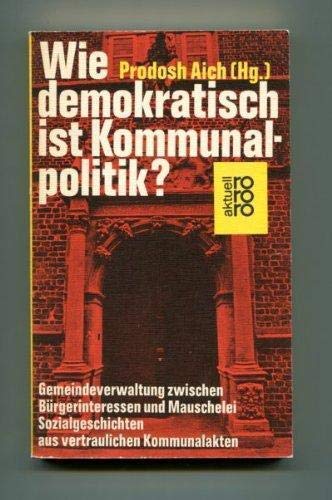 Wie demokratisch ist die Kommunalpolitik? Law