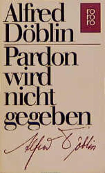 Product Image: Pardon wird nicht gegeben (rororo / Rowohlts Rotations Romane)