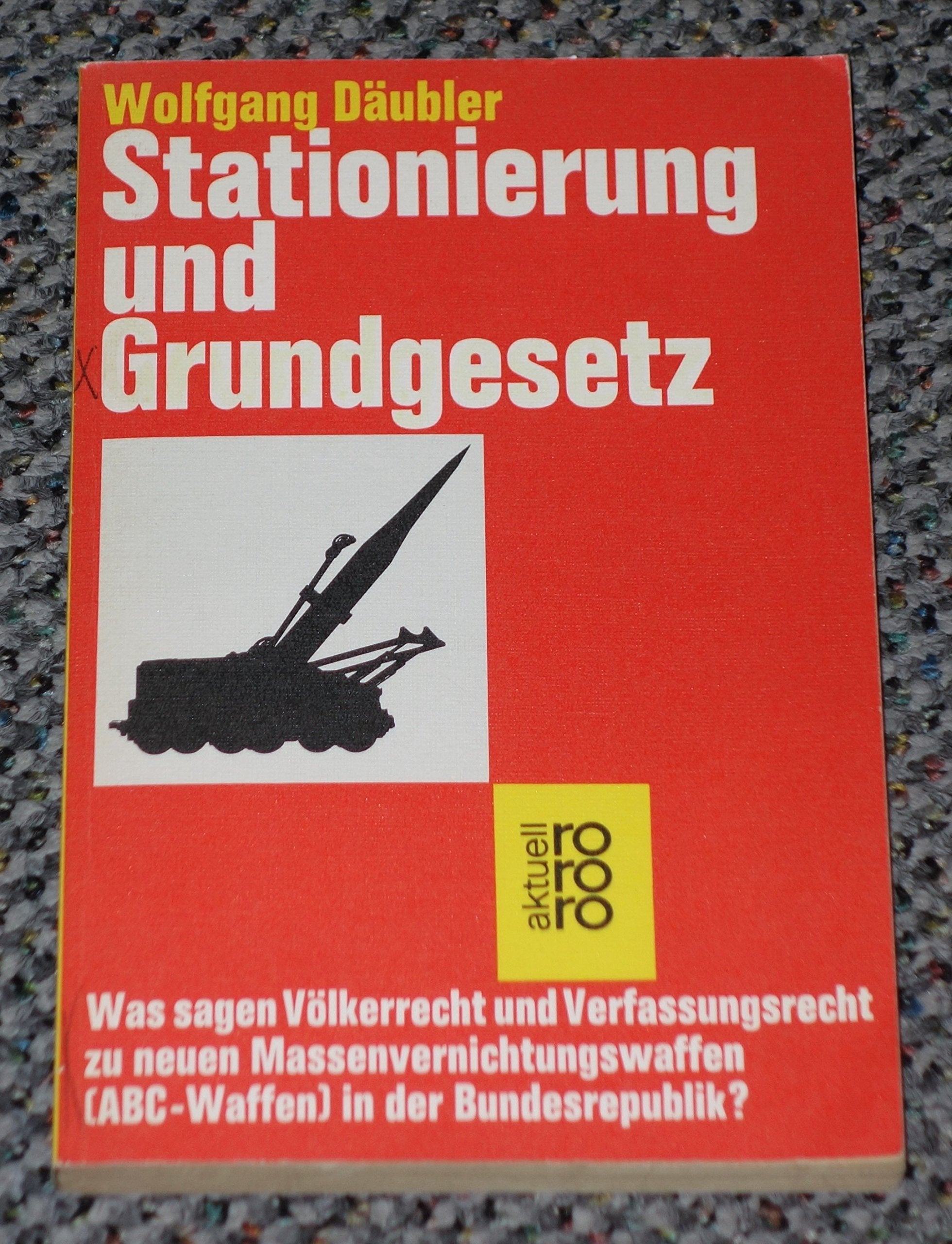 Stationierung und Grundgesetz Law