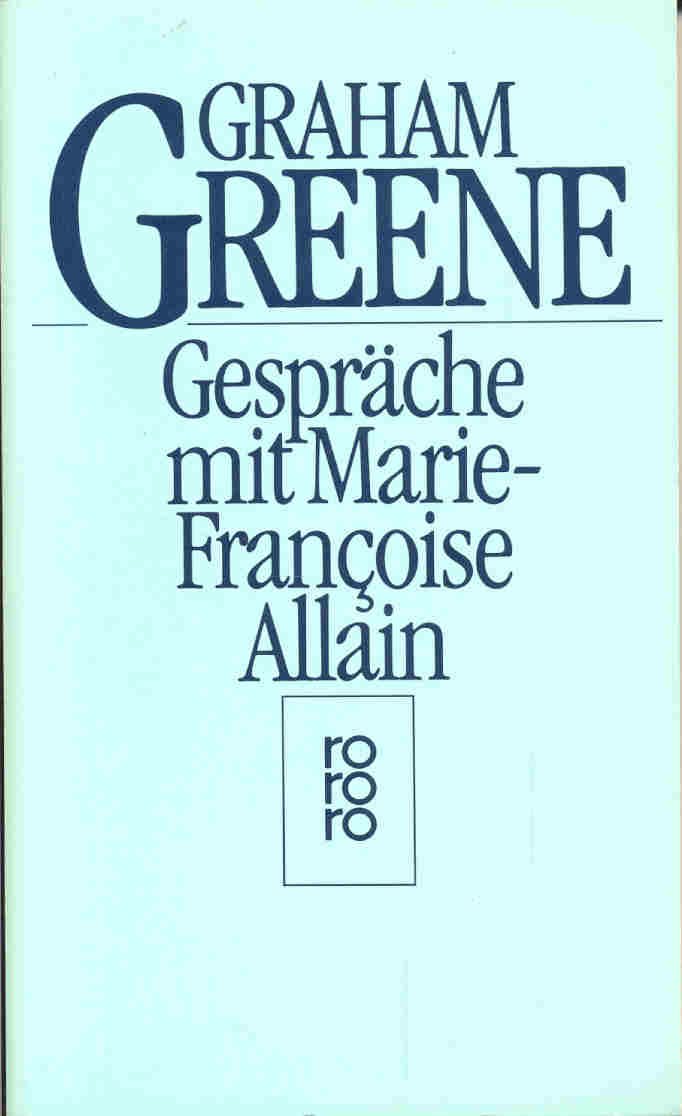 Gespräche mit Marie-Francoise Allain Contemporary literature