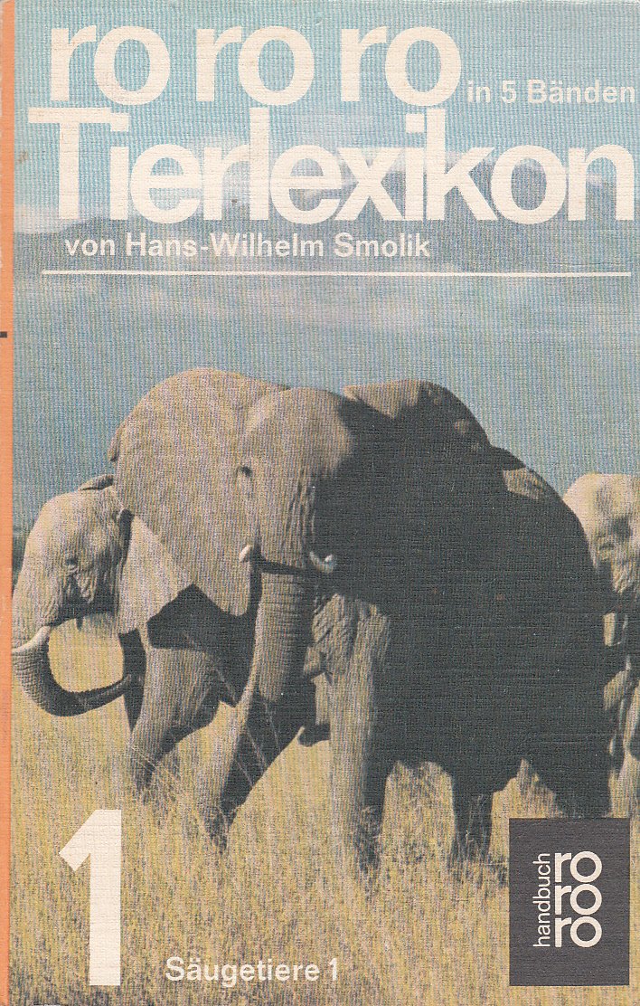 rororo-Tierlexikon, 1: Säugetiere - 1. Teil Books