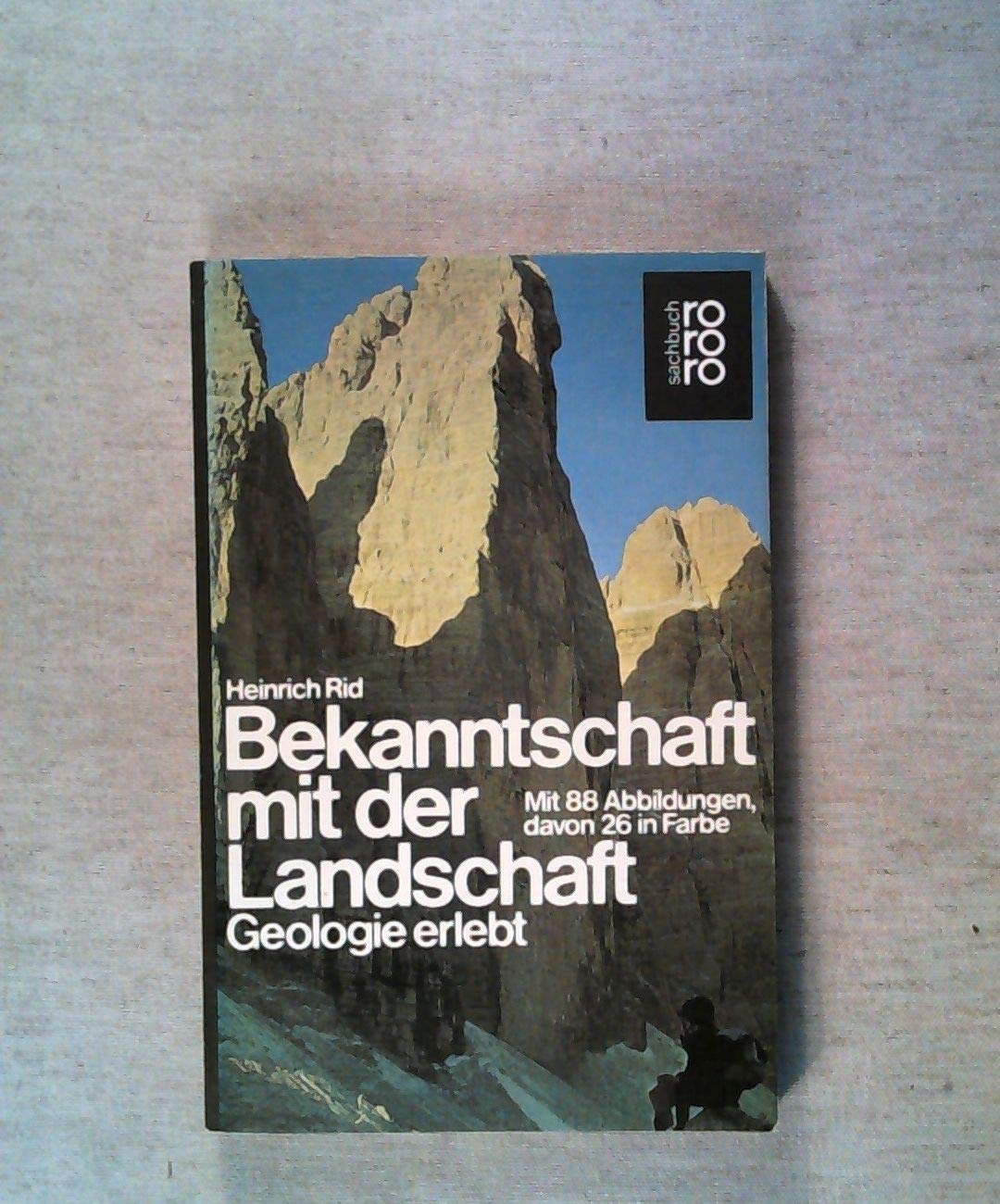 Bekanntschaft mit der Landschaft. Geologie erlebt. Business & Technology