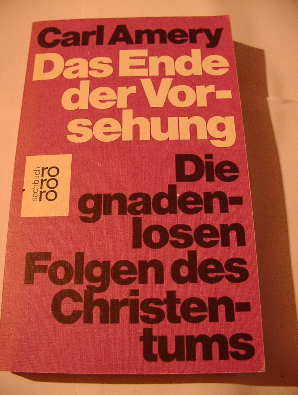 Das Ende der Vorsehung: Die gnadenlosen Folgen des Christentums Books