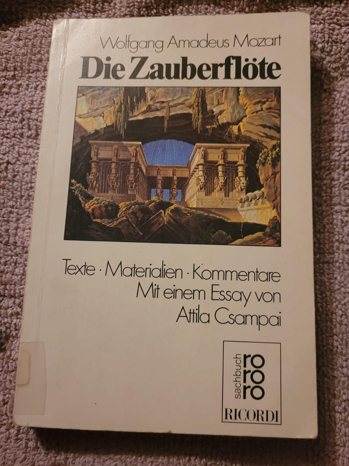 Die Zauberflöte. Texte, Materialien, Kommentare Books