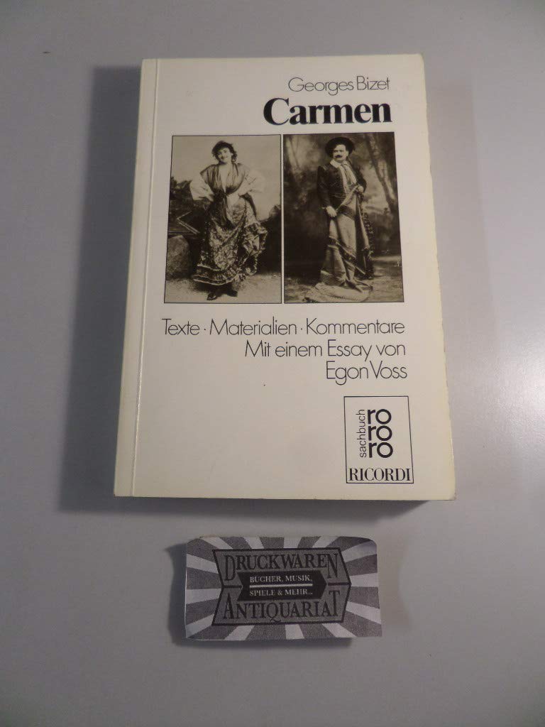 Carmen. Texte, Materialien, Kommentare Arts & Music