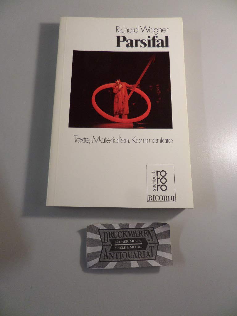 Parsifal: Texte, Materialien, Kommentare Politics & Society