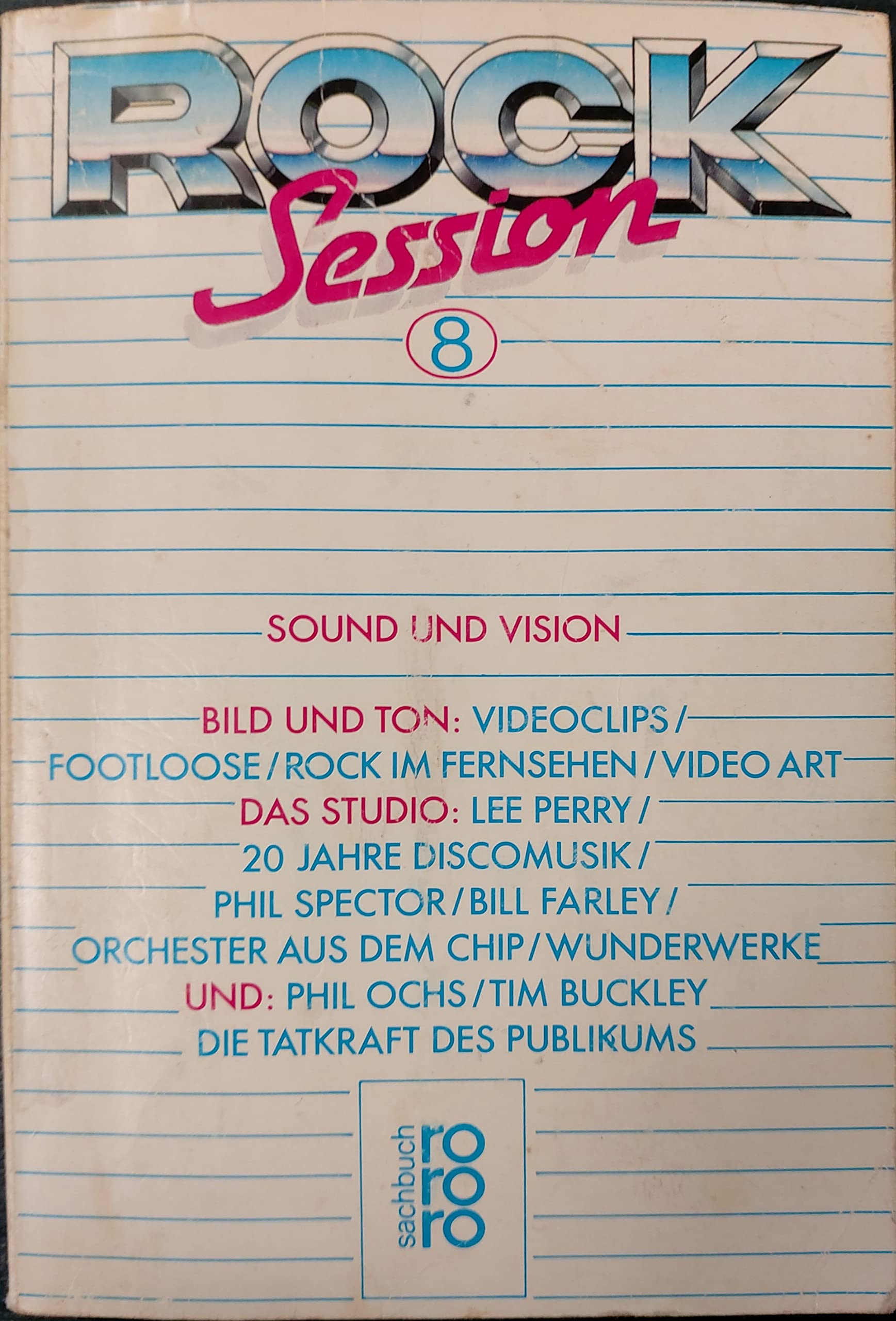 Rock Session 8: Sound und Vision (rororo sachbuch) Books
