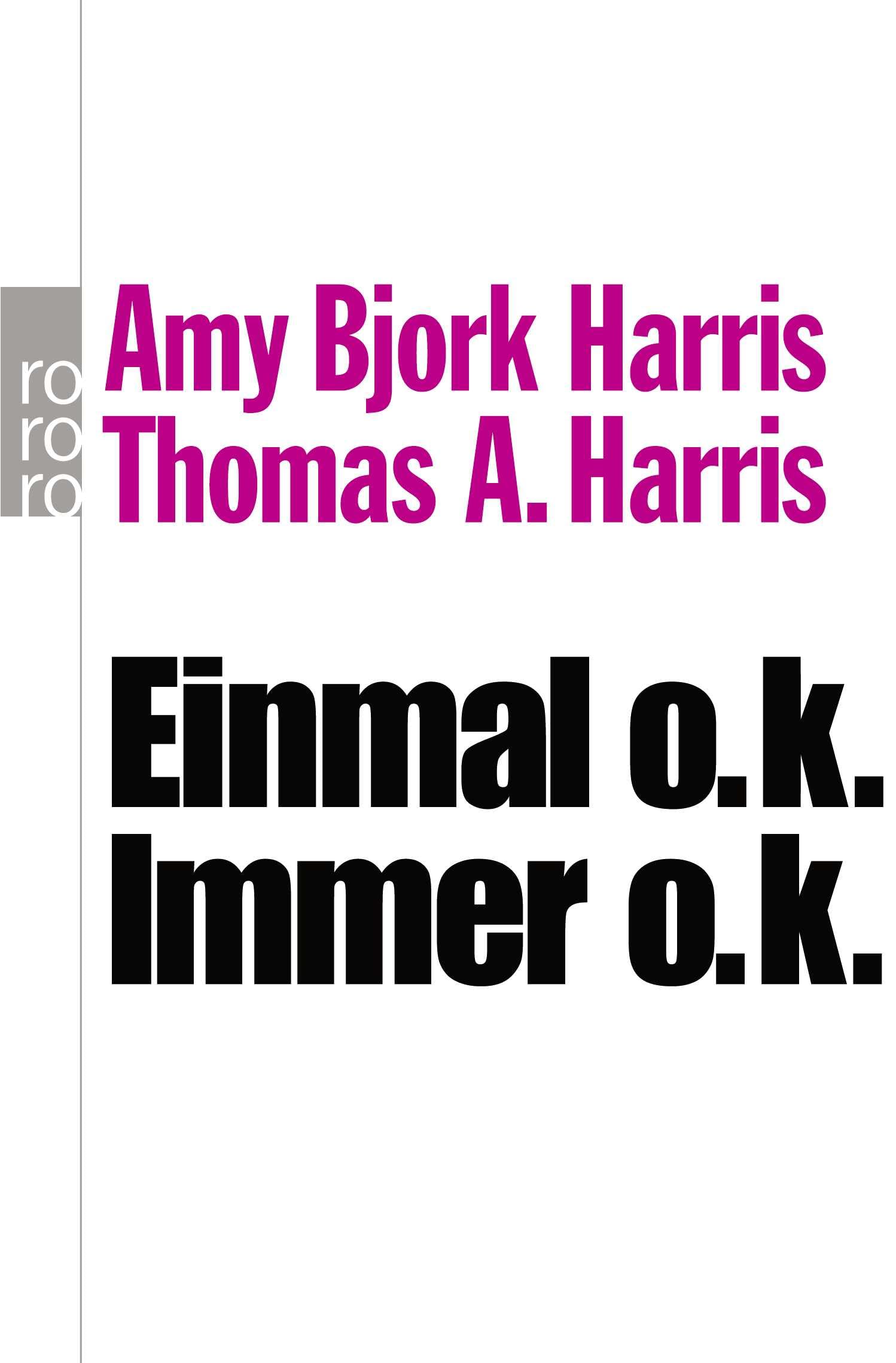 Einmal o.k. - immer o.k. Business, Finance & Career