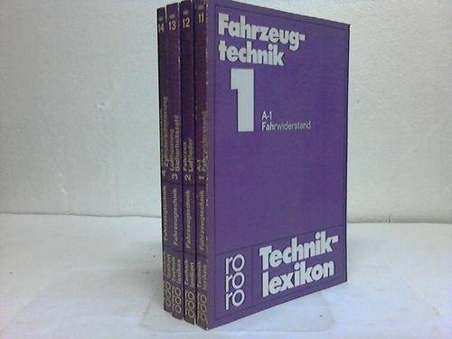 Fahrzeugtechnik Band 1 bis 4 Books