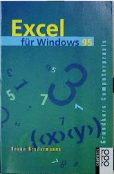 Excel für Windows 95: Eine strukturierte Einführung (Einführung in die elektronische Datenverarbeitung) Books
