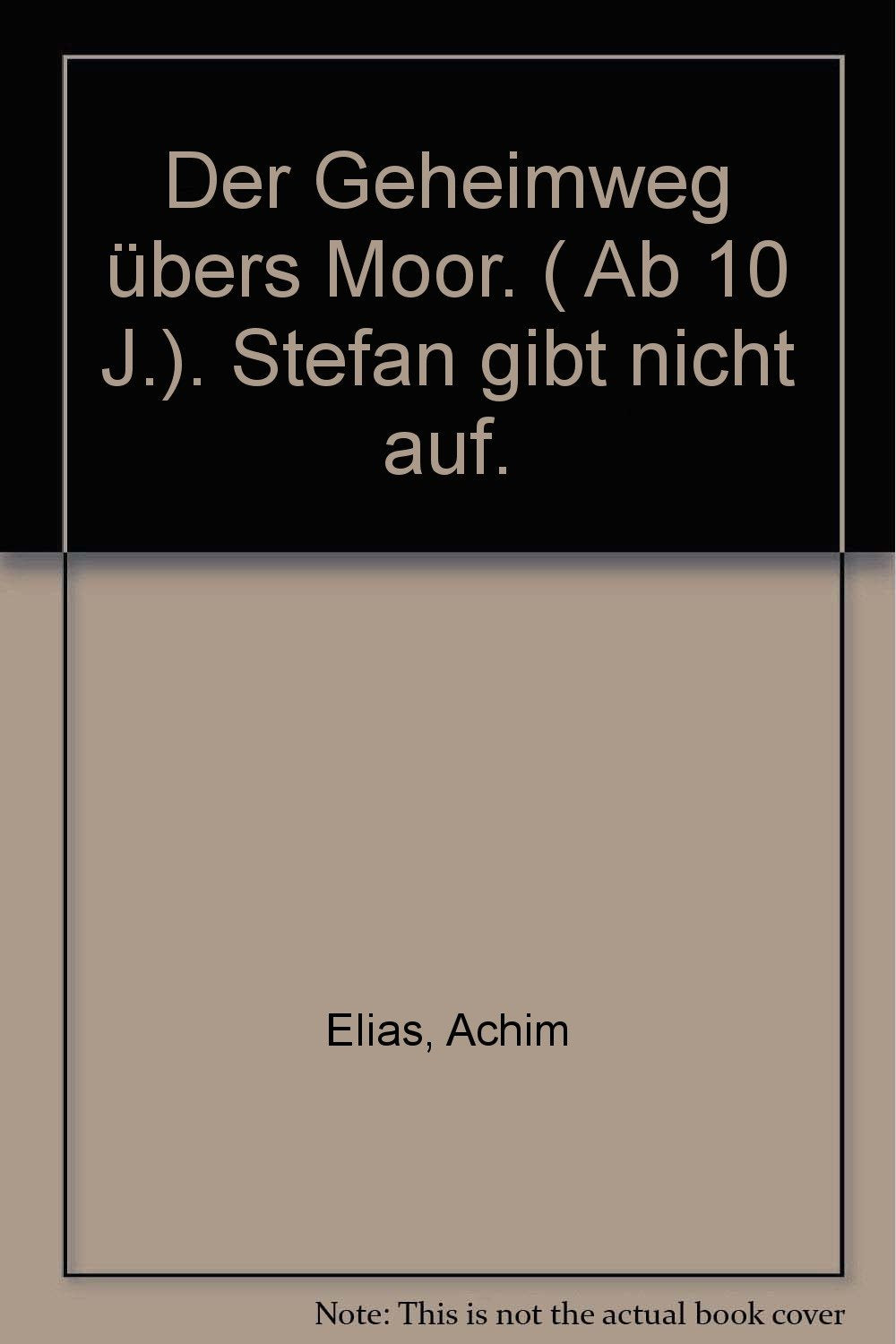 Der Geheimweg übers Moor: Stefan gibt nicht auf Books
