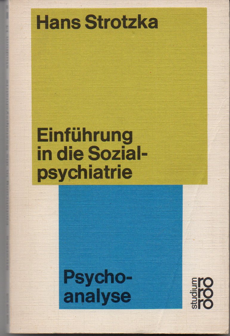 Einführung in die Sozialpsychiatrie Medicine