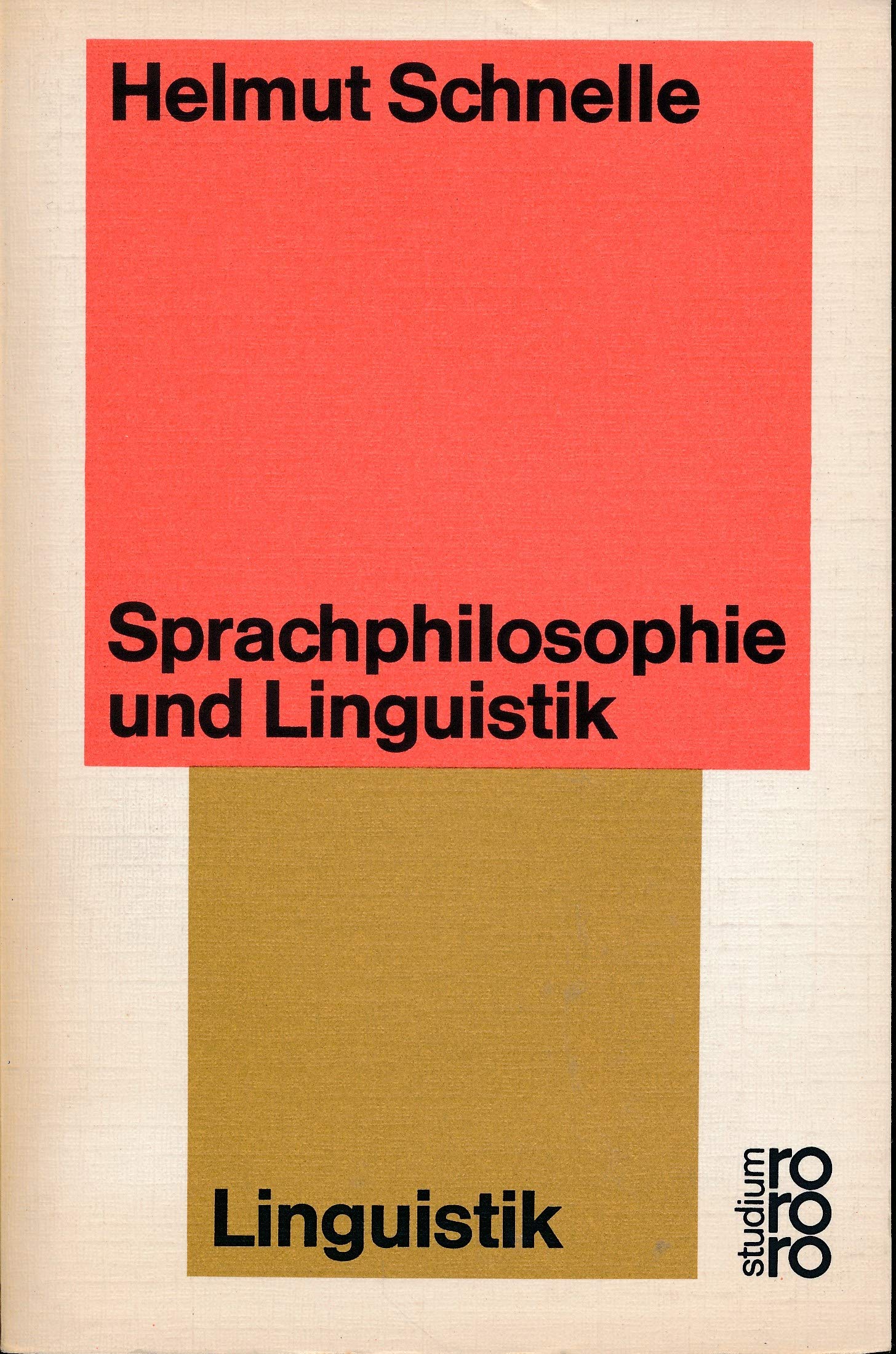 Sprachphilosophie und Linguistik. Books