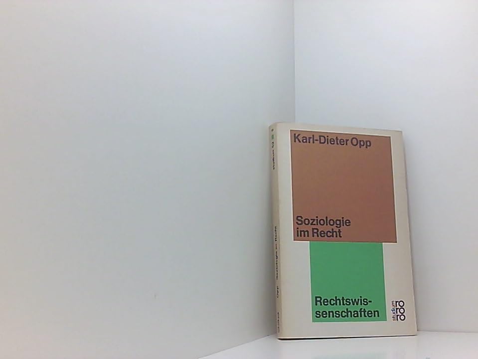 Soziologie im Recht., Books