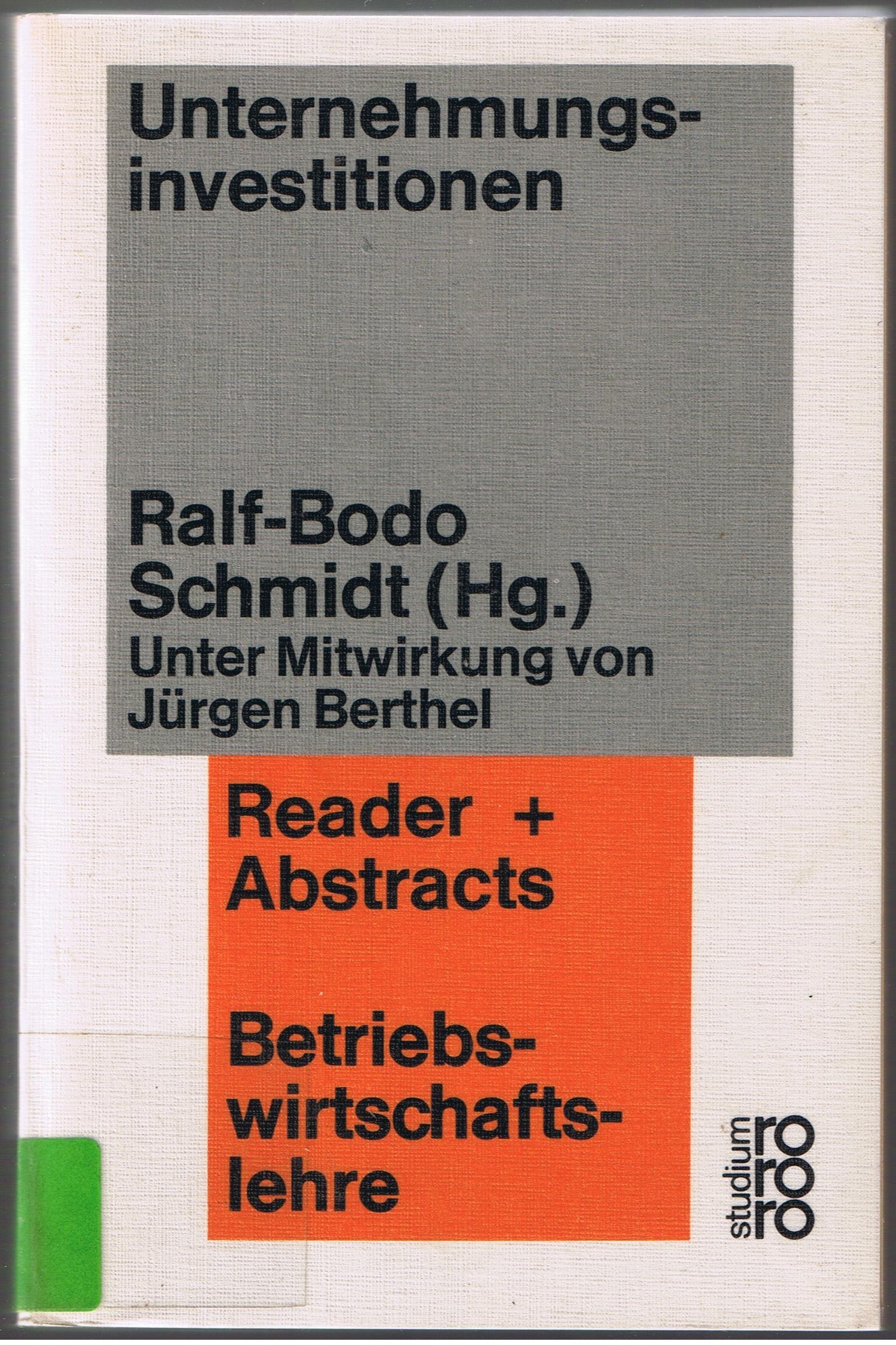 Unternehmungsinvestitionen: Strukturen, Entscheidungen, Kalküle Politics & Society