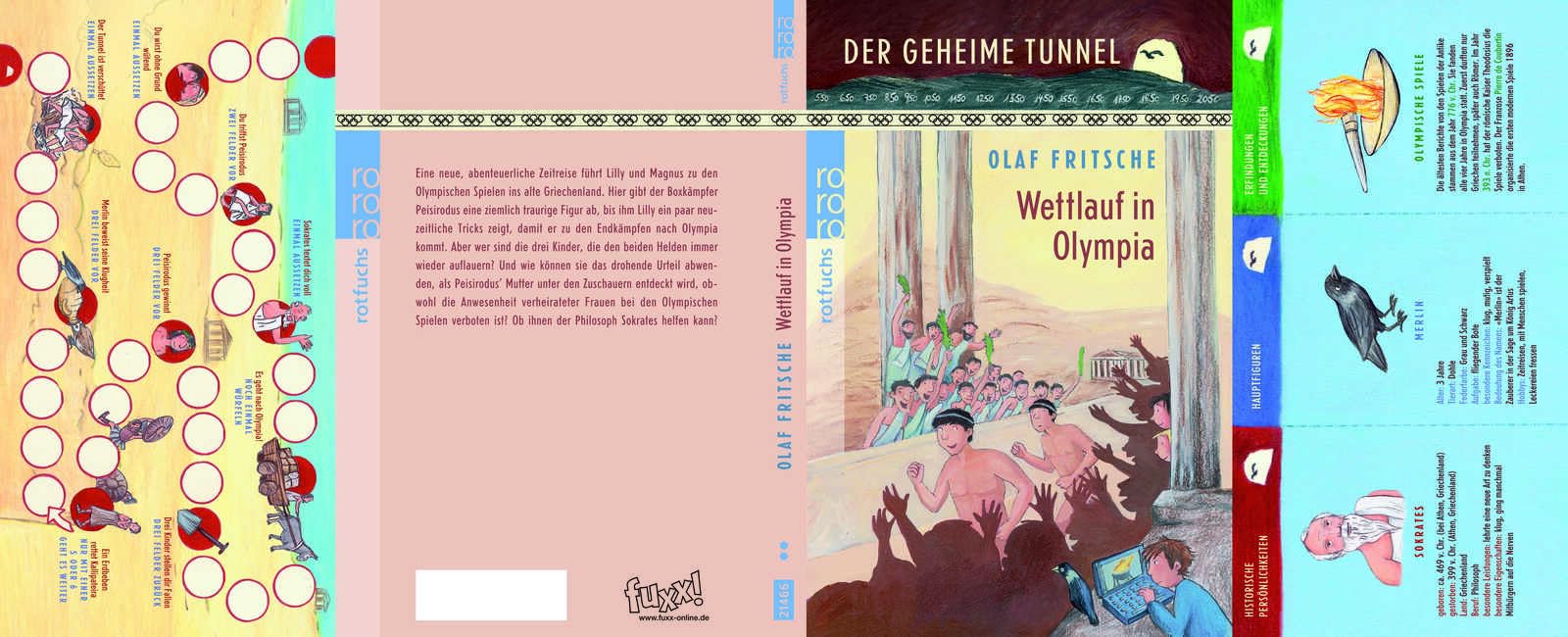 Der geheime Tunnel: Wettlauf in Olympia: Mit Sammelkarten und Spiel Contemporary literature
