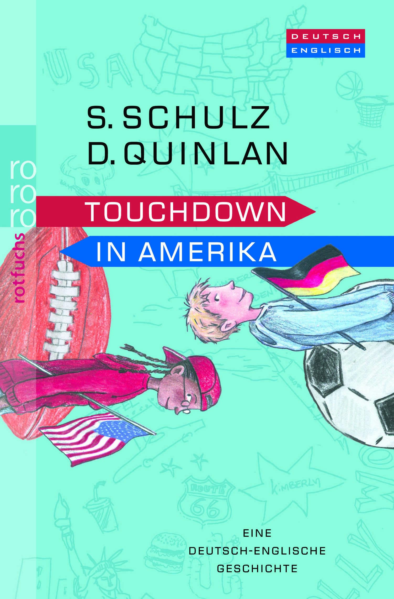 Touchdown in Amerika: Eine deutsch-englische Geschichte (Crazy Days, Band 3) Foreign Languages ​​& Dictionaries