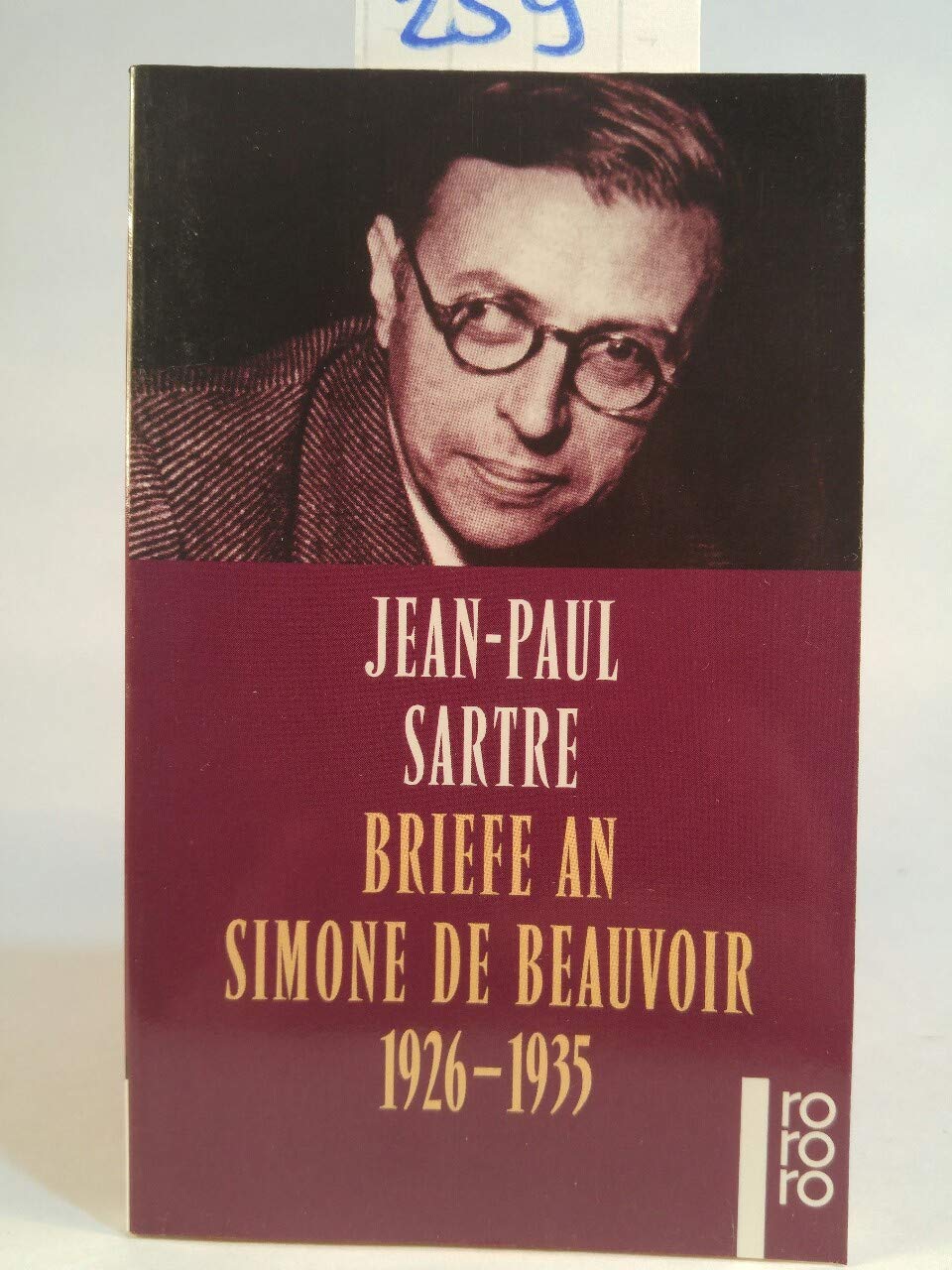 Briefe an Simone de Beauvoir : 1926 - 1935. Essays & Short Stories