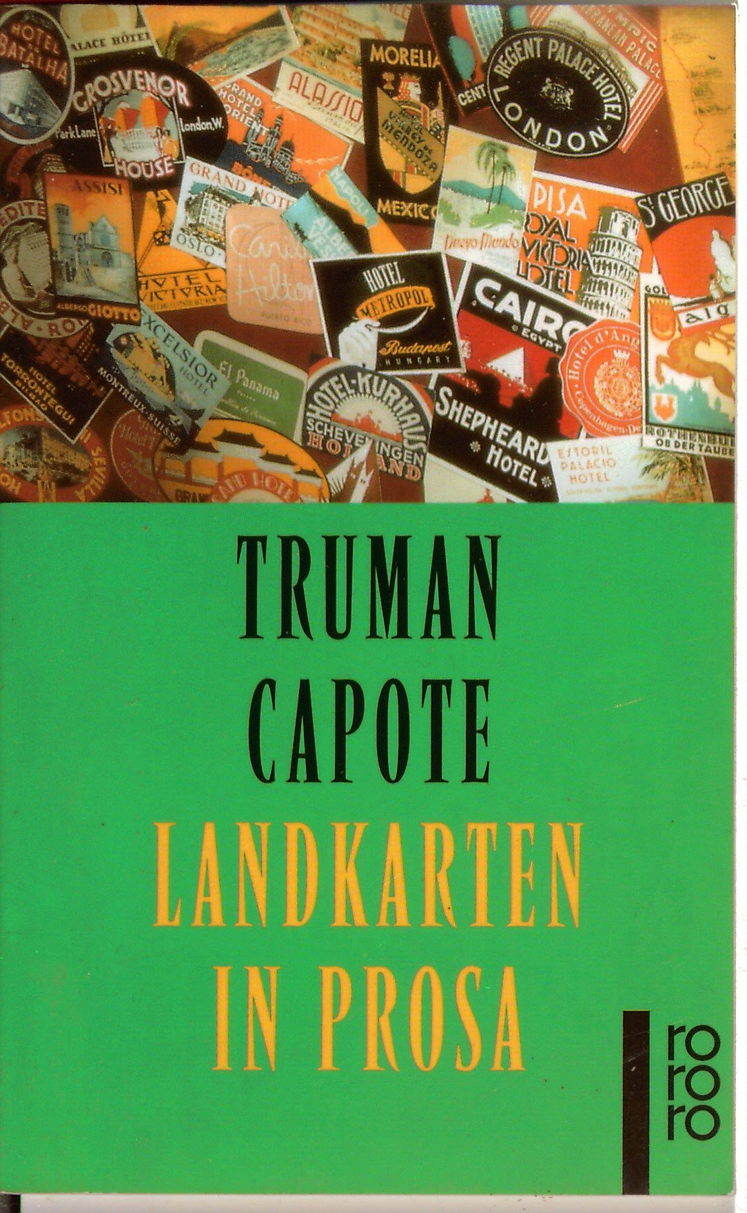 Landkarten in Prosa, Memories