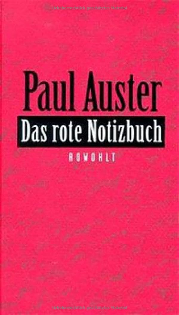 Das rote Notizbuch Books