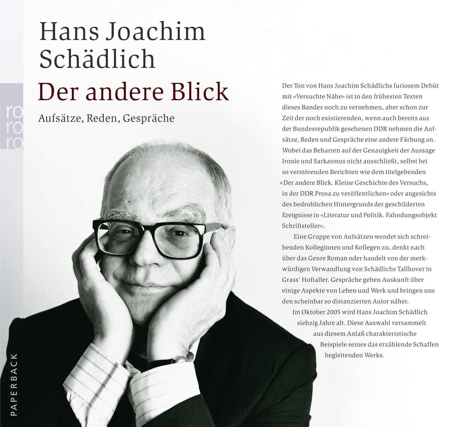 Der andere Blick Essays & Short Stories