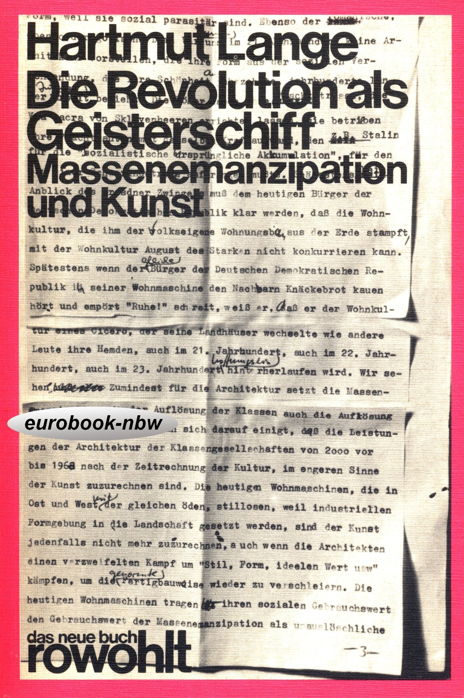 Die Revolution als Geisterschiff. Massenemanzipation und Kunst. Social Sciences