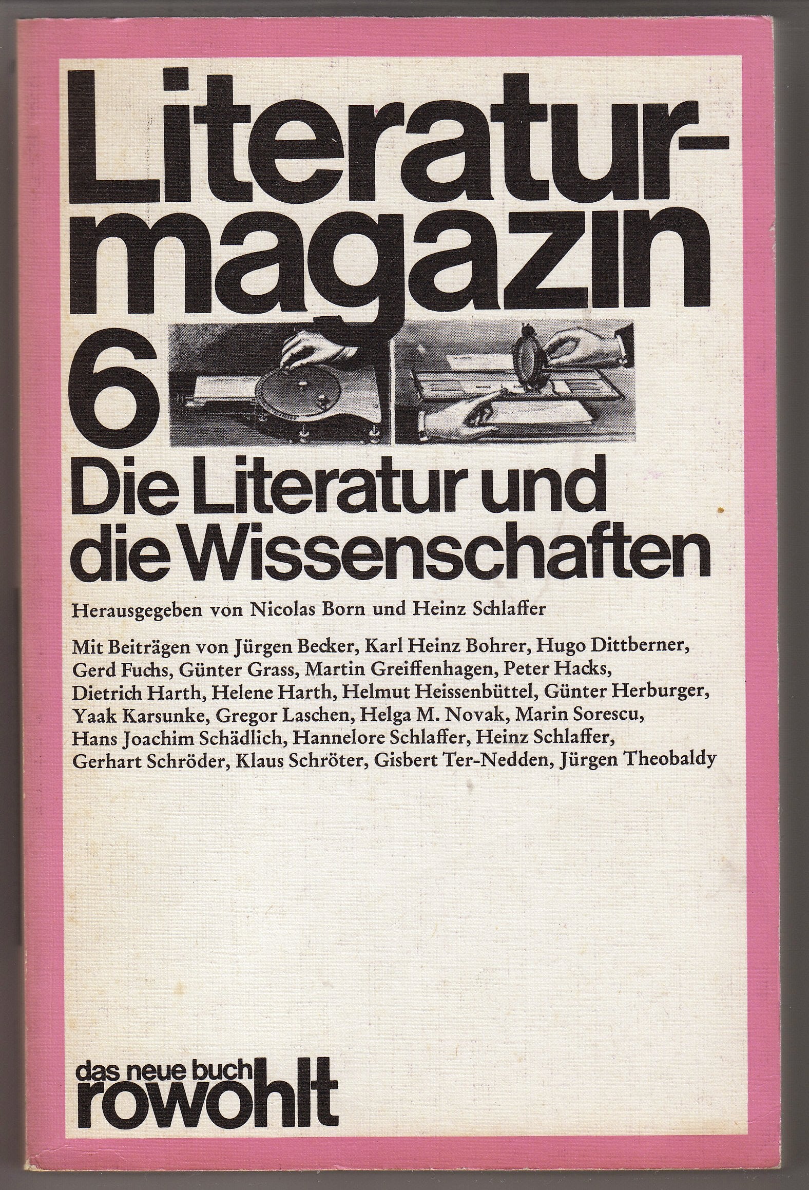 Literaturmagazin 6. Die Literatur und die Wissenschaften Books