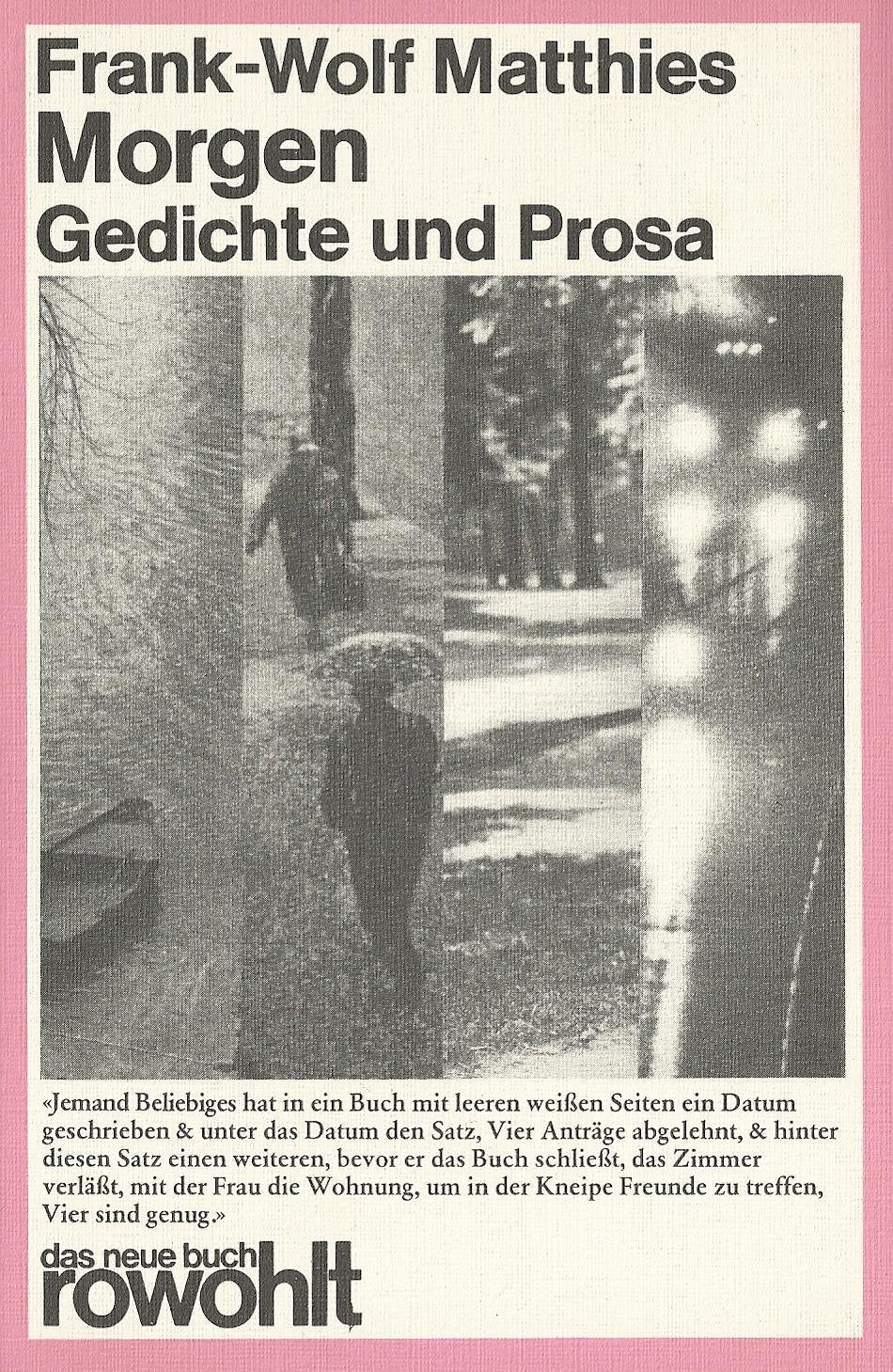 Morgen: Gedichte und Prosa (rororo - das neue buch) Books