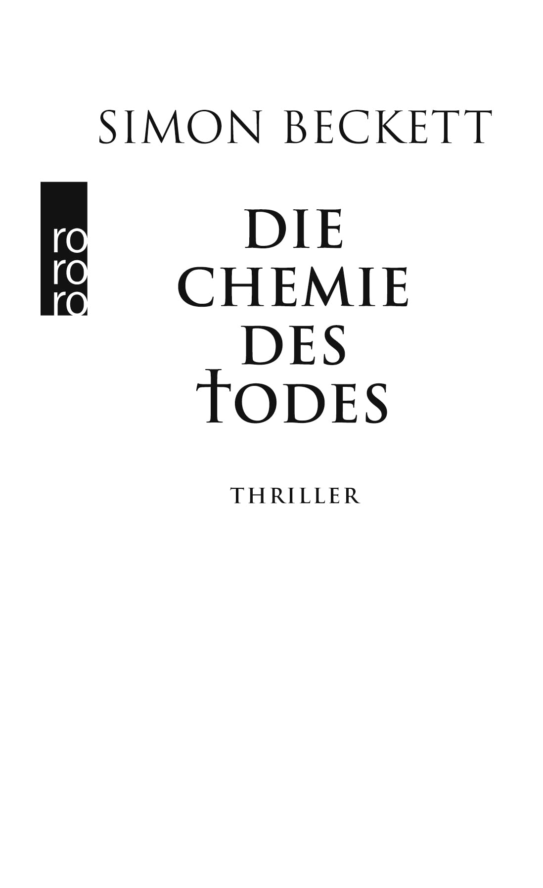 Die Chemie des Todes Contemporary literature Books