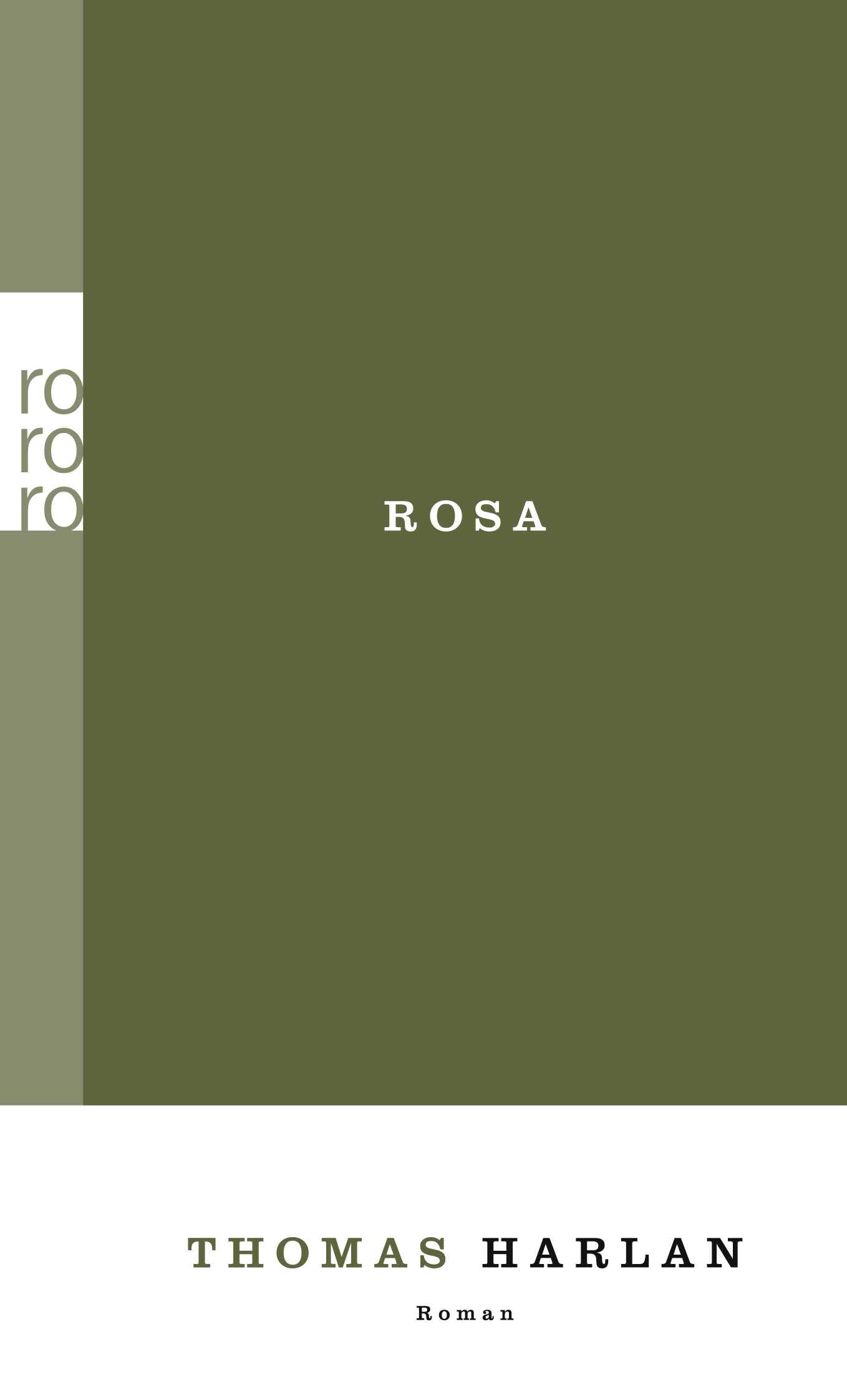 Rosa: Roman (Harlan: Gesammelte Werke in Einzelausgaben, Band 2) Contemporary literature