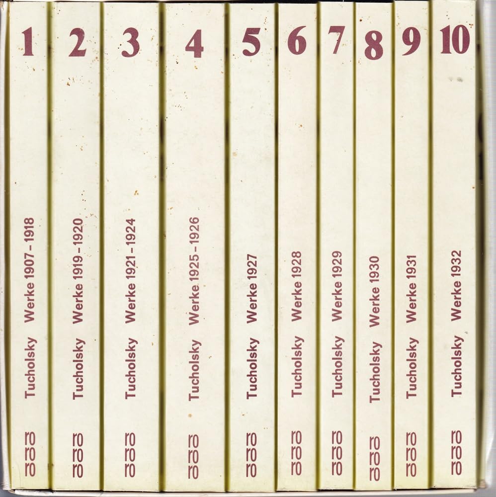 Gesammelte Werke 1907 - 1932. 10 Bände Professional & Reference Books