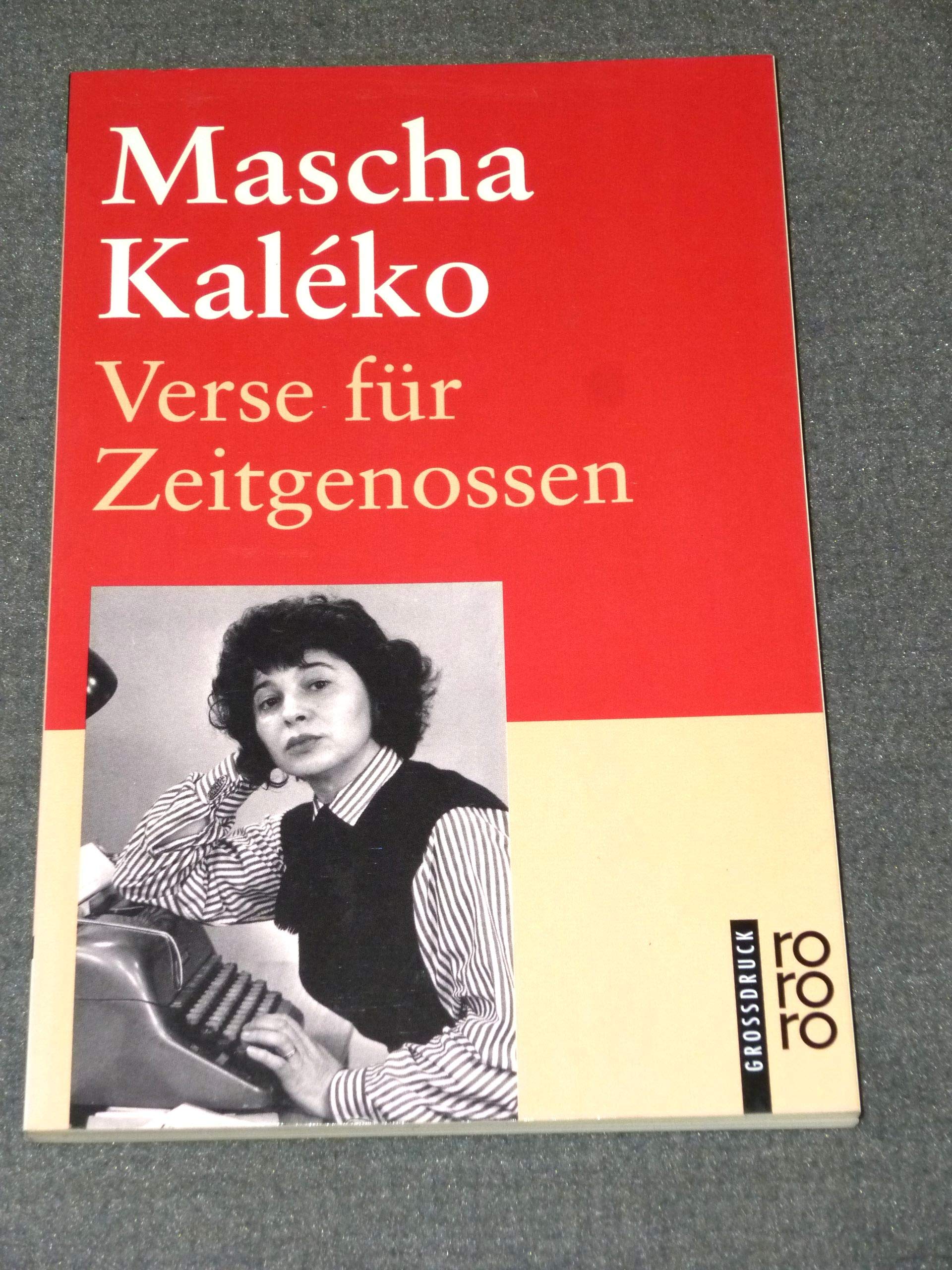 Verse für Zeitgenossen (rororo Grossdruck) Classics