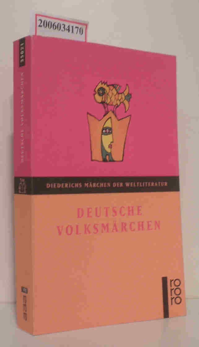 Deutsche Volksmärchen (Diederichs Märchen der Weltliteratur) Books