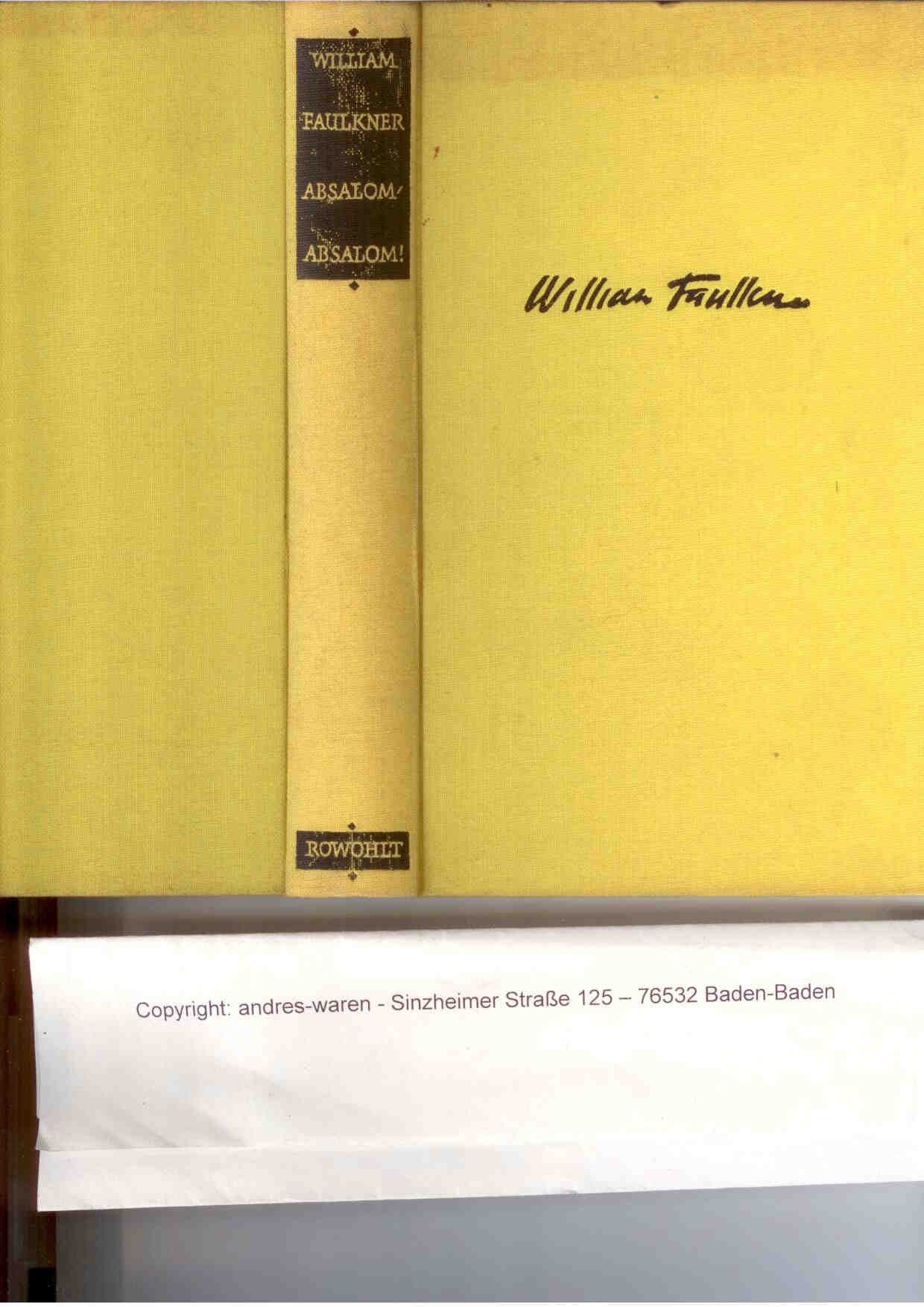 Product Image: Absalom, Absalom!