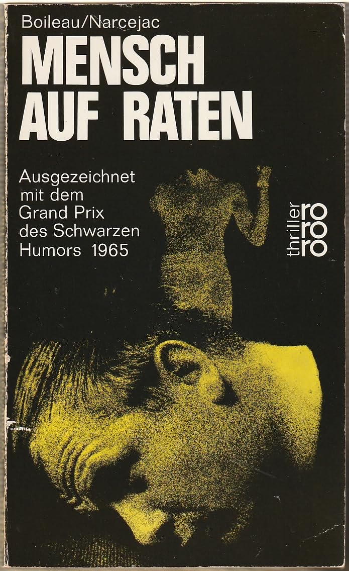 Mensch auf Raten (rororo thriller) Contemporary literature