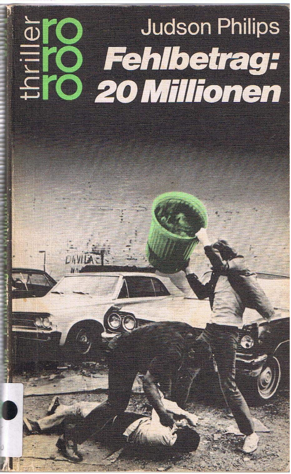 Product Image: Fehlbetrag: Zwanzig Millionen.